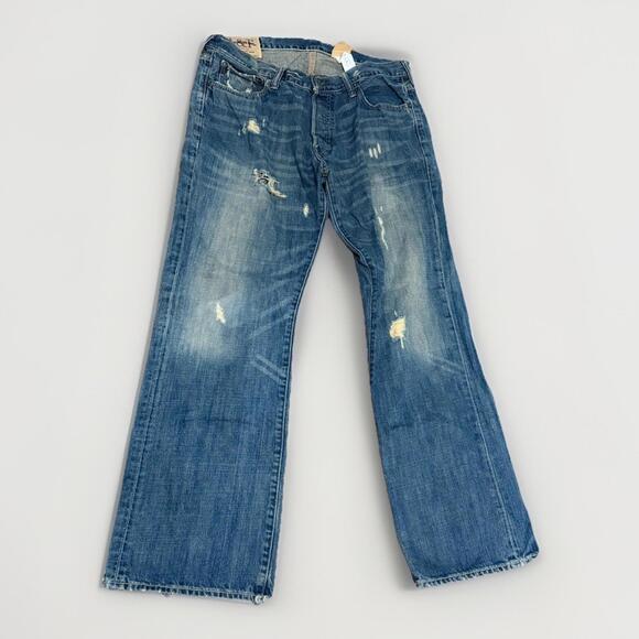 Abercrombie & Fitch Other - Vintage Abercrombie & Fitch Heavy Ounce Denim Jeans Five Pocket Y2K 36 W